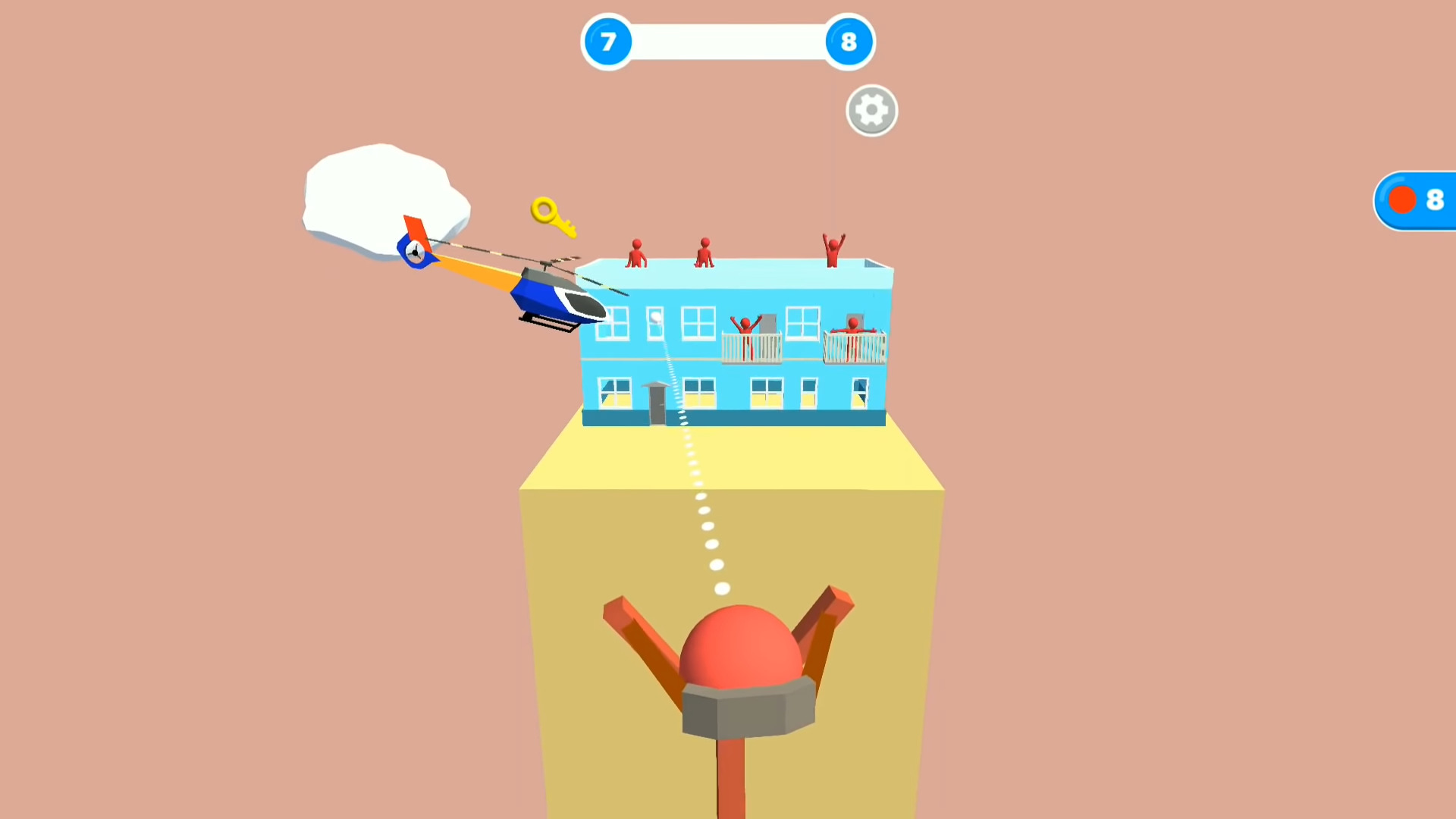 Slingshot Smash - Android game screenshots.