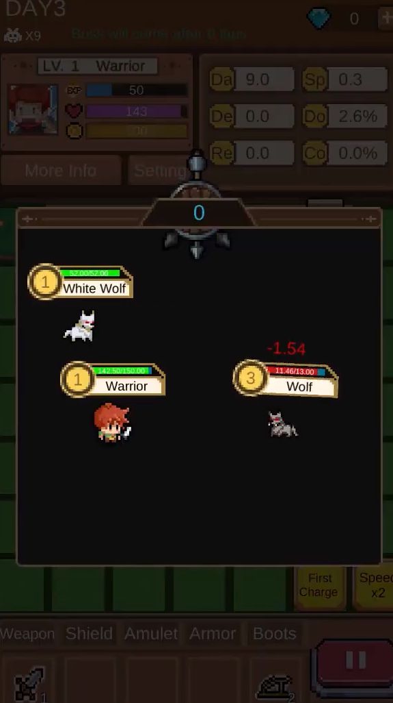 Merge X Loop Warriors - Android game screenshots.