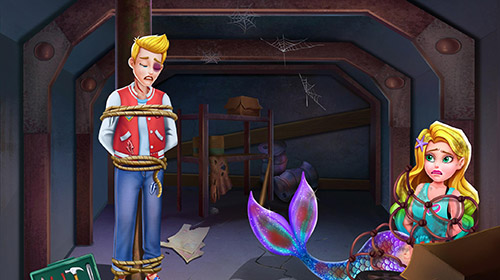 Mermaid secrets16: Save mermaids princess sushi - Android game screenshots.