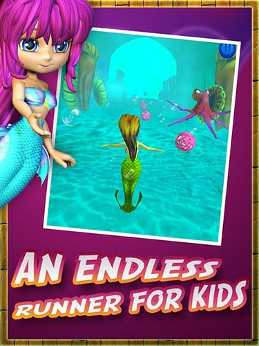 Gameplay of the Mermaid adventure for kids for Android phone or tablet.