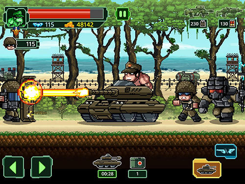 Metal guns fury: Beat em up - Android game screenshots.