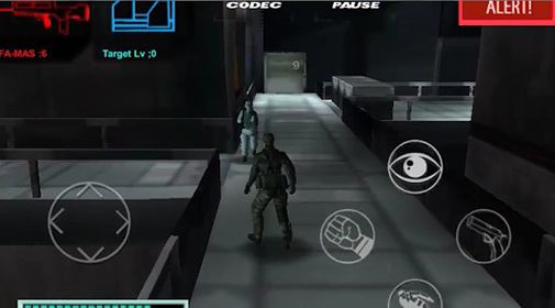 Gameplay of the Metal gear: Outer heaven. Part 3 for Android phone or tablet.