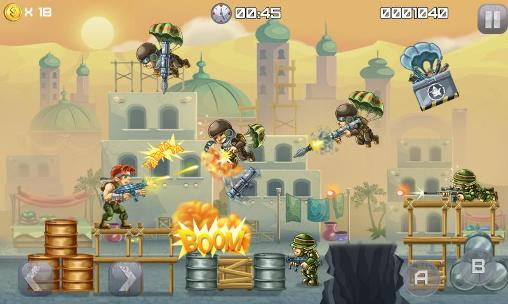 Gameplay of the Metal soldiers for Android phone or tablet.