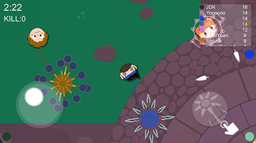 Meteor hammer IO - Android game screenshots.
