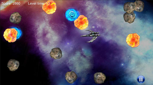Gameplay of the Meteor guns for Android phone or tablet.