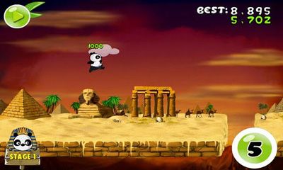 Gameplay of the MeWantBamboo - Master Panda for Android phone or tablet.