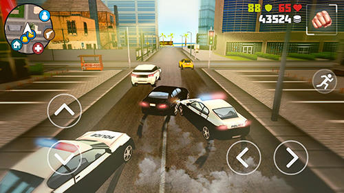 Miami crime: Grand gangsters - Android game screenshots.