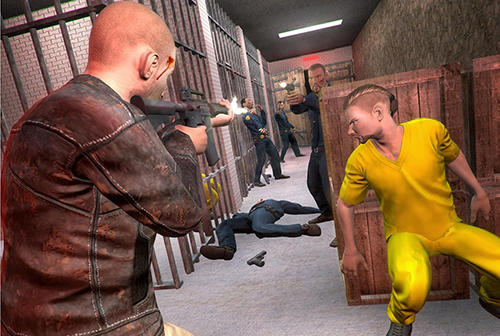 Miami prison escape mission 3D - Android game screenshots.