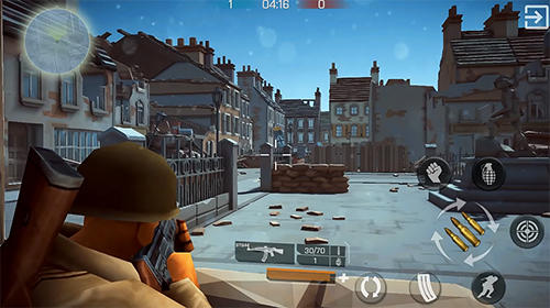 Mighty army: World war 2 - Android game screenshots.