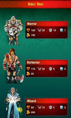 Gameplay of the Mighty Dungeons for Android phone or tablet.