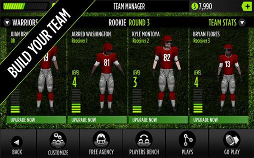 Gameplay of the Mike Vick: Game time. Football for Android phone or tablet.