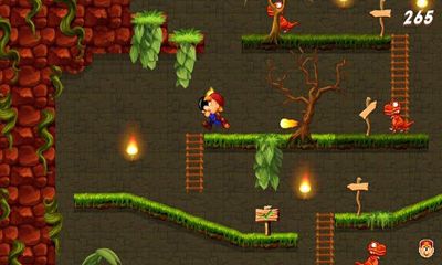 Gameplay of the Miner adventures for Android phone or tablet.