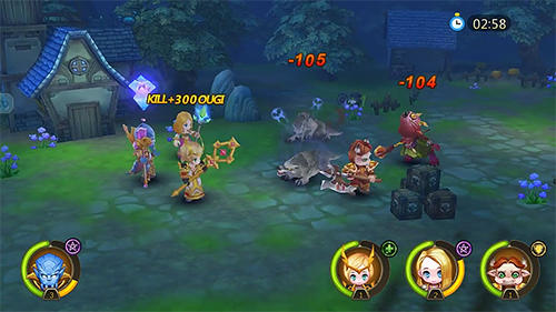 Mini fantasy - Android game screenshots.