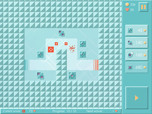 Mini TD: Classic tower defense game - Android game screenshots.