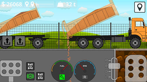 Mini trucker - Android game screenshots.