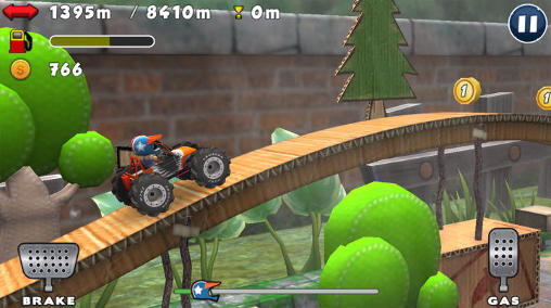 Gameplay of the Mini racing: Adventures for Android phone or tablet.