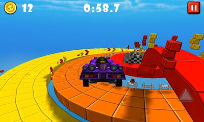Gameplay of the Minicar Champion Circuit Race for Android phone or tablet.