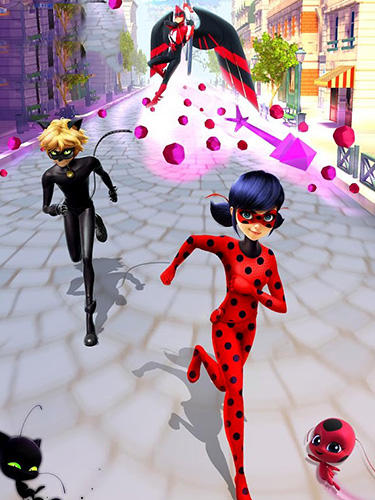 Miraculous Ladybug and Cat Noir: The official game - Android game screenshots.