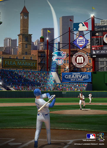 MLB Tap sports: Baseball 2018 - Android game screenshots.