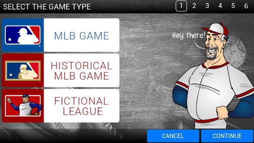 Gameplay of the MLB manager 2016 for Android phone or tablet.