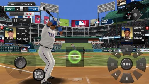 Gameplay of the MLB Perfect inning for Android phone or tablet.