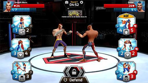 Gameplay of the MMA federation for Android phone or tablet.