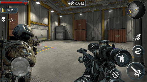 Modern strike sniper 3D - Android game screenshots.