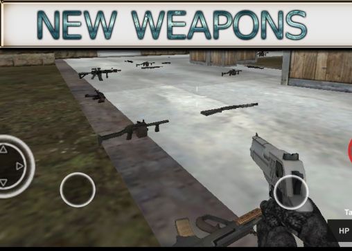 Gameplay of the Modern assault multiplayer for Android phone or tablet.