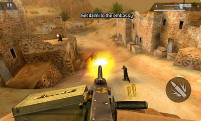 Gameplay of the Modern Combat 2 Black Pegasus HD for Android phone or tablet.