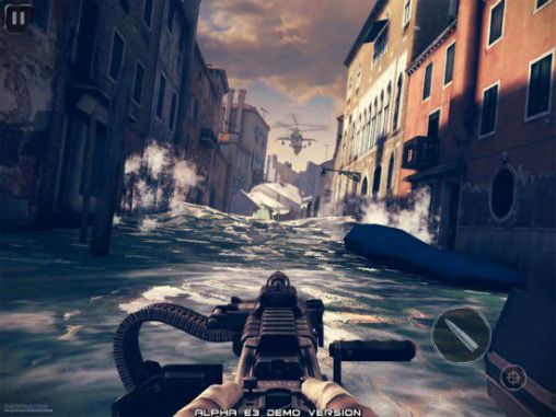 Gameplay of the Modern combat 5: Blackout v1.4.1a for Android phone or tablet.