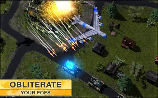 Gameplay of the Modern command for Android phone or tablet.