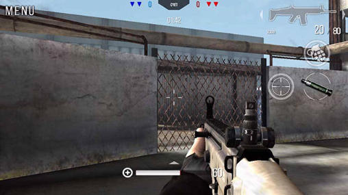 Gameplay of the Modern strike online for Android phone or tablet.