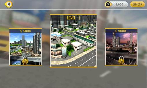 Gameplay of the Modern taxi driving 3D for Android phone or tablet.