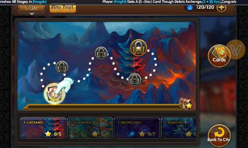 Gameplay of the Monkey king HD for Android phone or tablet.