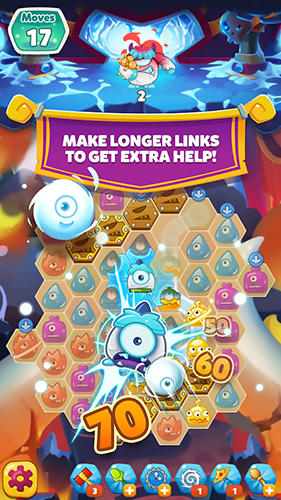 Monster busters: Ice slide - Android game screenshots.