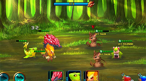 Monster hunt academy - Android game screenshots.