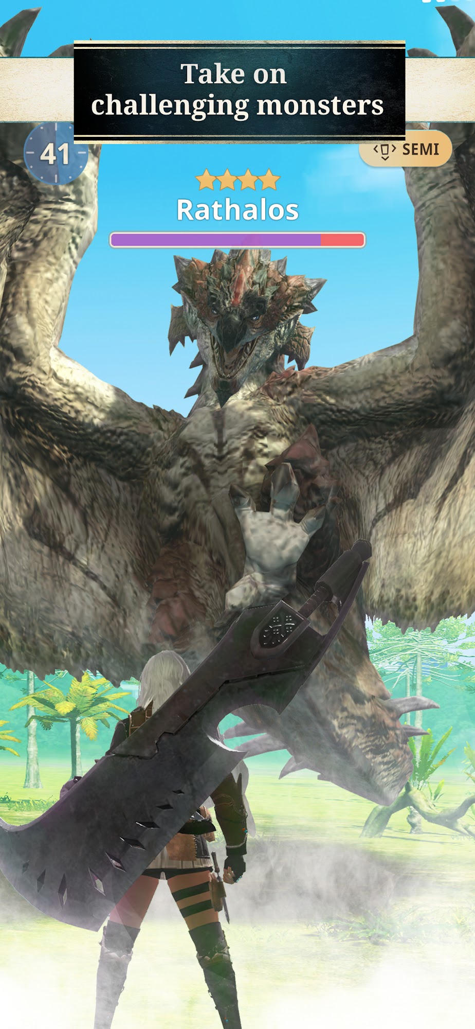 Monster Hunter Now - Android game screenshots.