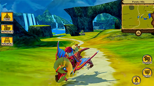 Monster hunter stories: The adventure begins - Android game screenshots.