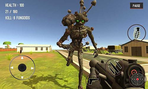 Monster hunting: City shooting - Android game screenshots.