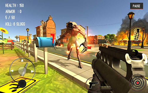 Monster killing city shooting 3: Trigger strike - Android game screenshots.