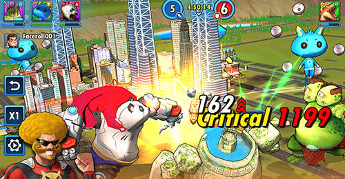 Monster metropolis - Android game screenshots.