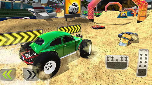 Monster truck XT airport derby - Android game screenshots.