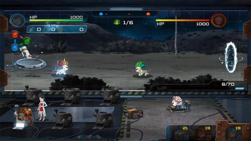 Gameplay of the Monster builder: Craft, defend for Android phone or tablet.