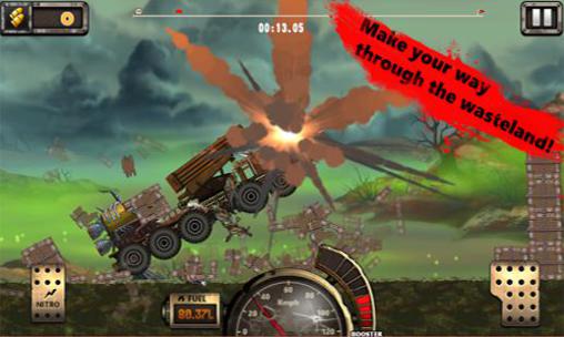 Gameplay of the Monster car: Hill racer 2 for Android phone or tablet.