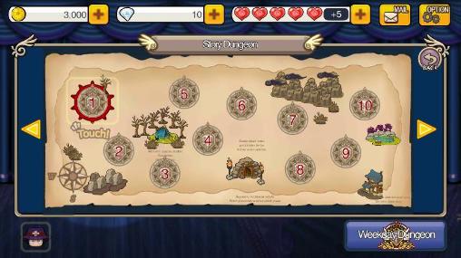Gameplay of the Monster doors for Android phone or tablet.
