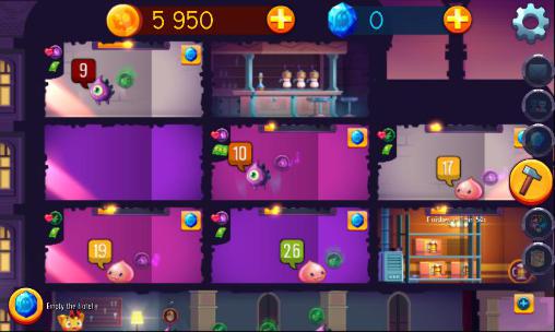 Gameplay of the Monster hotel for Android phone or tablet.