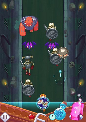 Gameplay of the Monster slash for Android phone or tablet.