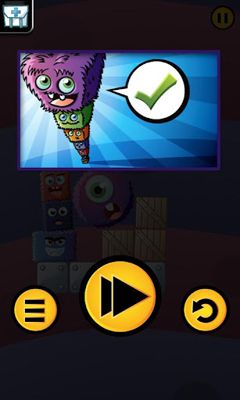 Gameplay of the Monster Stack 2 for Android phone or tablet.