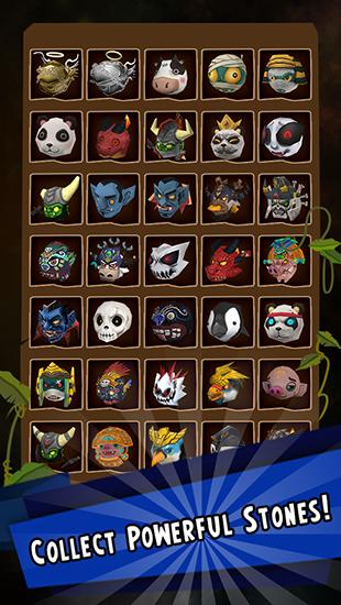 Gameplay of the Monster stones for Android phone or tablet.