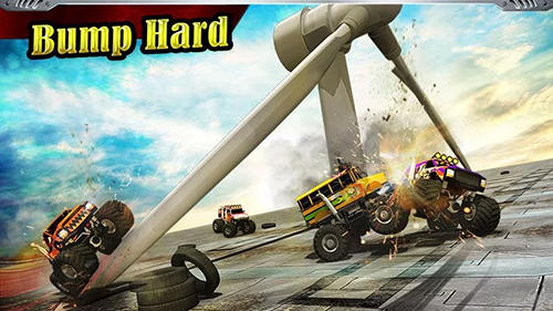 Gameplay of the Monster truck derby 2016 for Android phone or tablet.